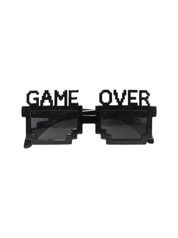 Doğum Günü Parti Gözlüğü Game Over Yazılı Gözlük