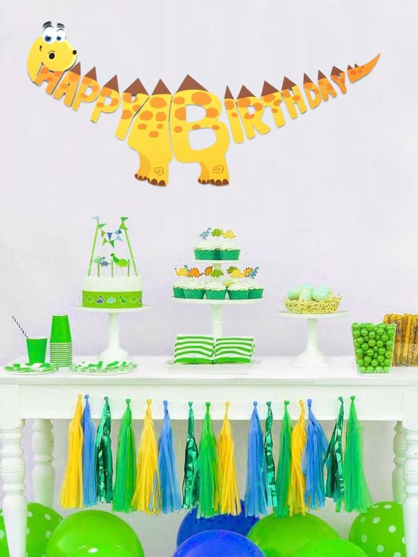 Dinazor Happy Birthday Yazı