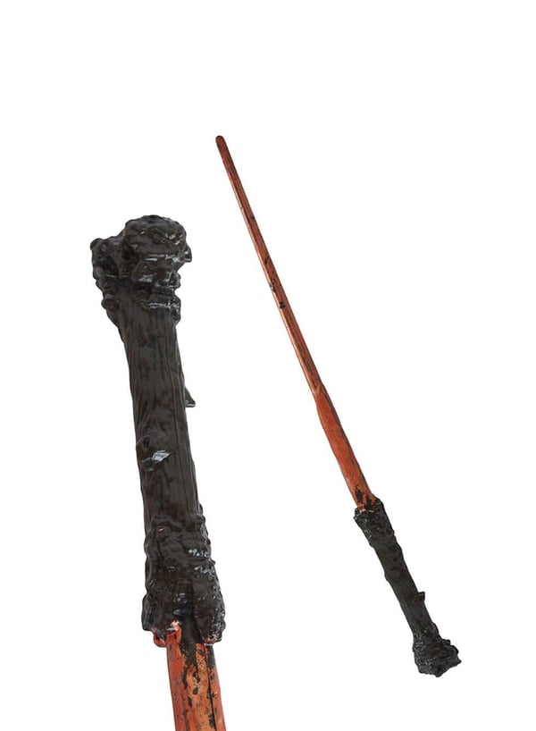 Harry Potter Asa Cadılar Bayramı Büyücü Asası Parti Kostüm Aksesuarı 45 cm