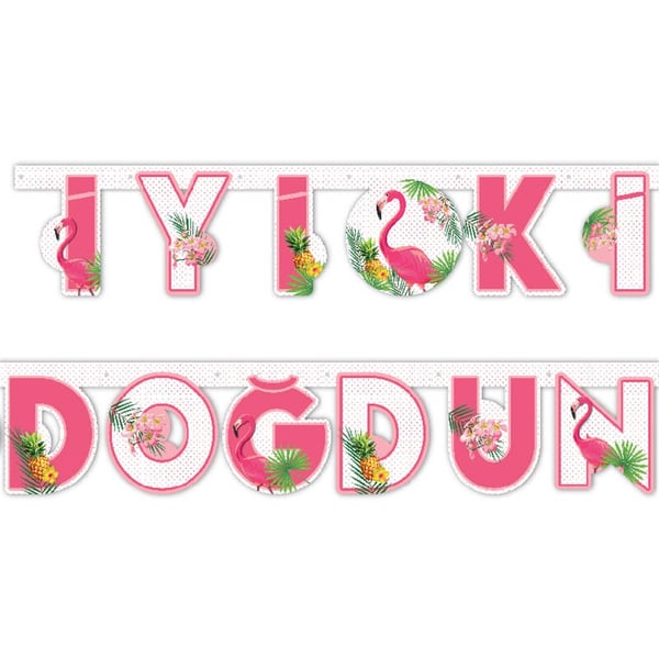 FLAMİNGO İYİKİ DOĞDUN SET