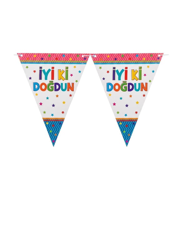 Funstar İyi Ki Doğdun Bayrak Set - Parti Malzemeleri | Parti Adresi