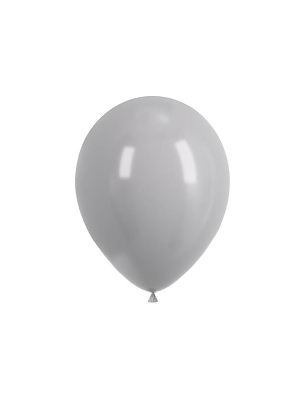 Gri Balon 10'Lu 12'' - Düz Renk Balon | Parti Adresi