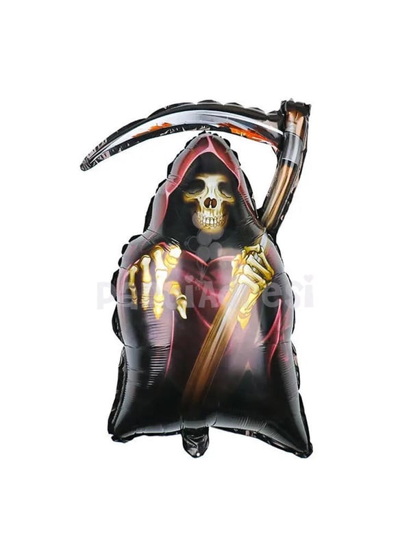 Halloween Oraklı İskelet Folyo Balon Cadılar Bayramı Parti Balonu 76 cm - Parti Balonu | Parti Adresi