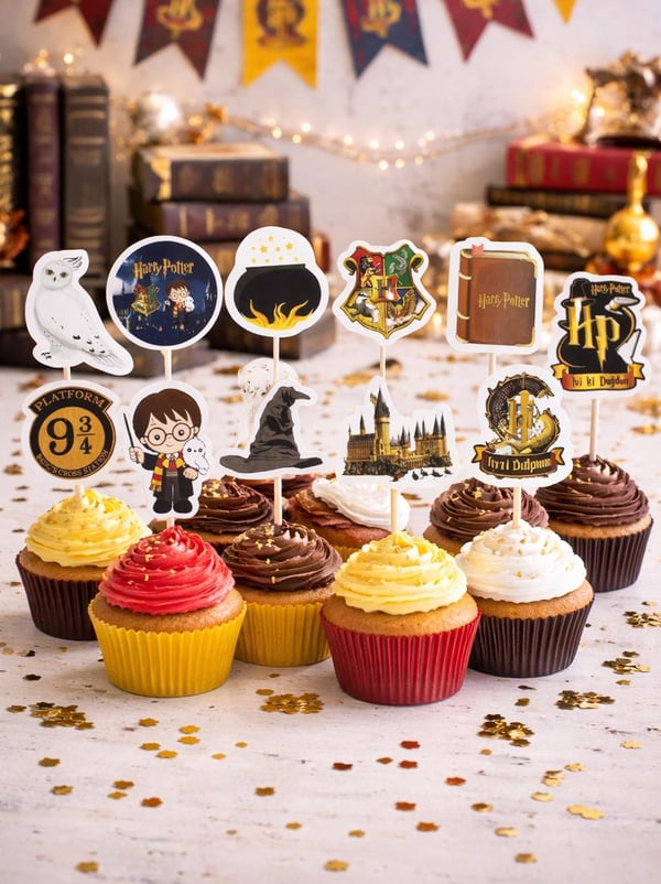 Harry Potter Temalı Kürdan 10'lu - Pipet ve Kürdanlar | Parti Adresi