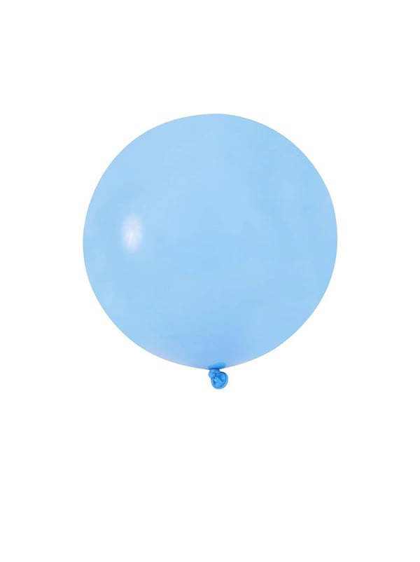 Jumbo Balon Açık Mavi Parti Balonu 18 inc 45 cm 25'li - Düz Renk Balon | Parti Adresi