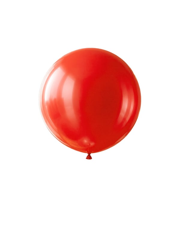 Jumbo Balon Kırmızı Parti Balonu 18 inc 45 cm 25'li - Düz Renk Balon | Parti Adresi