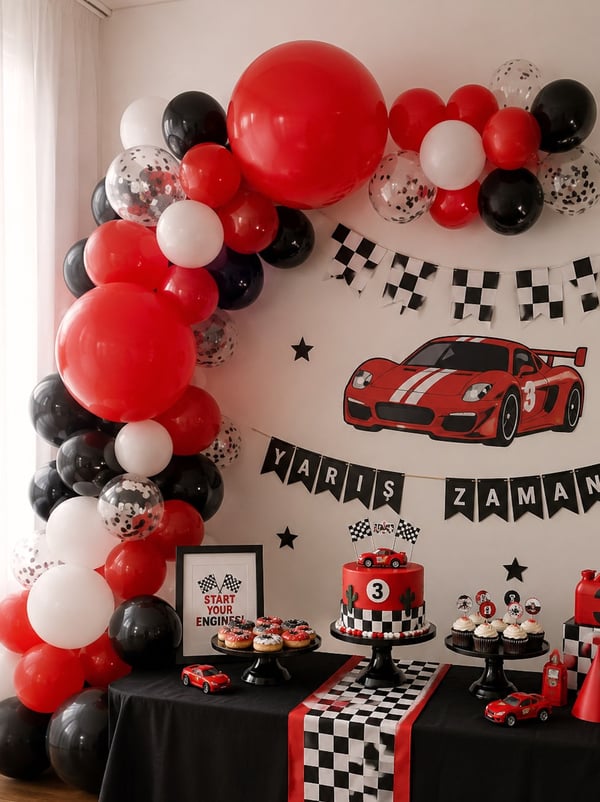 Jumbo Balon Kırmızı Parti Balonu 18 inc 45 cm 25'li - Düz Renk Balon | Parti Adresi