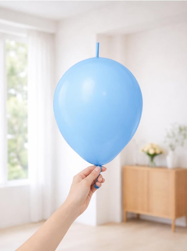 K-Link Pastel Kalisan Balon Parlak Parti Balonu - Makaron Mavi 12 inc 50'li  - Krom Balon | Parti Adresi