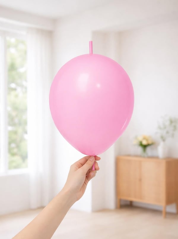 K-Link Pastel Kalisan Balon Parlak Parti Balonu - Makaron Pembe 12 inc 50'li  - Krom Balon | Parti Adresi