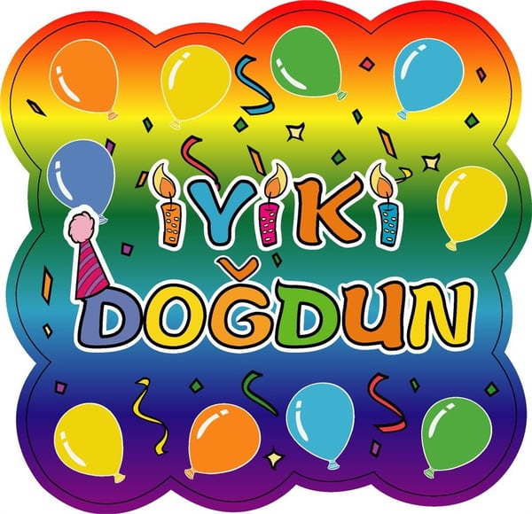 KAĞIT ZİNCİR İYİKİ DOĞDUN
