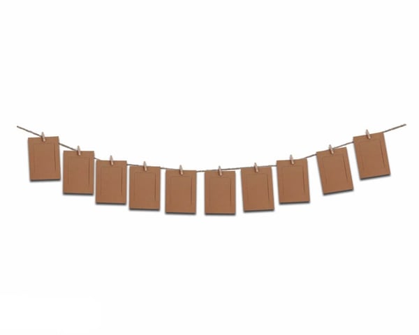 KARTON MANDALLI ÇERÇEVE KRAFT 6CM