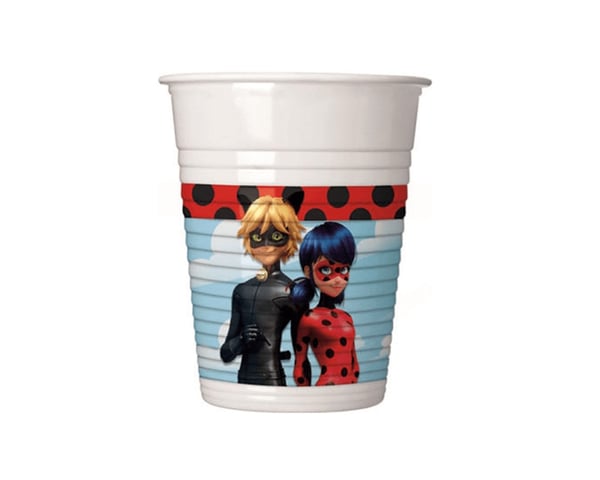 KEDİ KIZ MIRACULOUS BARDAK 8 ADET