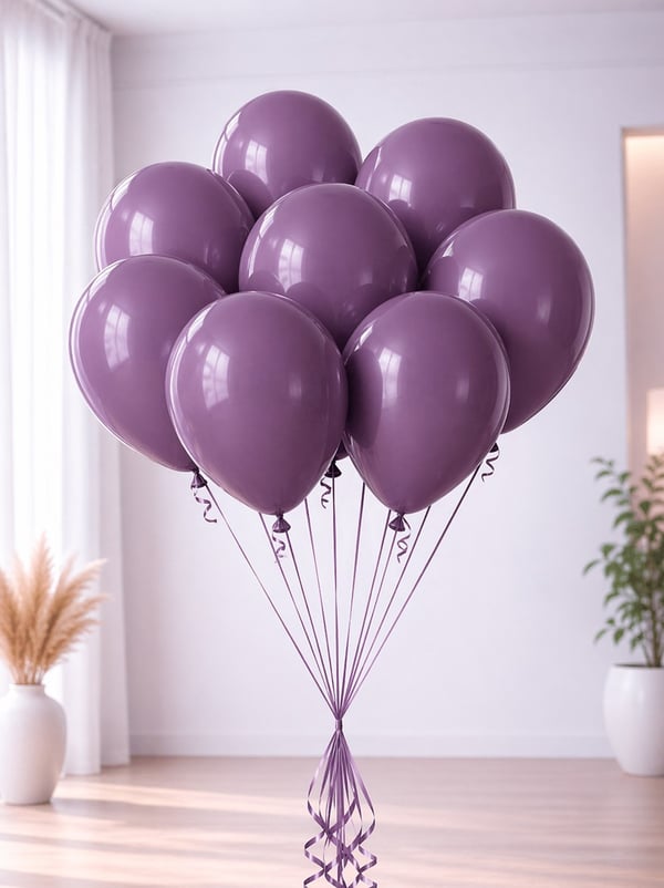Lavanta Retro Balon 12 inc 100'lü - Retro Balon | Parti Adresi