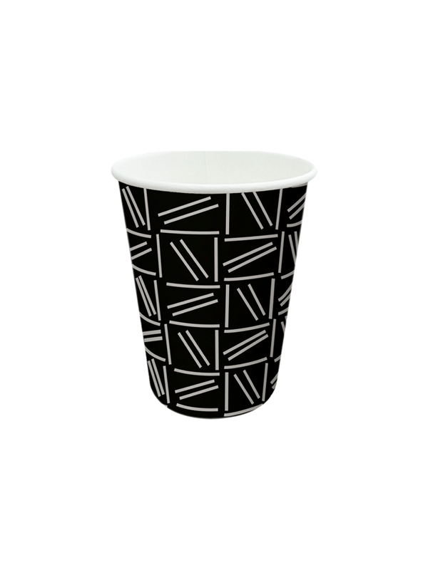Lüks Karton Bardak Desenli 50'Li 12 Oz