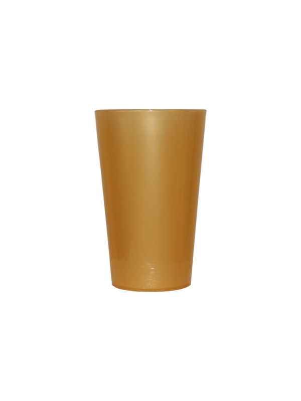 Lüks Plastik Mika Bardak Parti Bardağı Gold 330 cc 6'lı