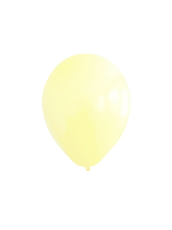 Makaron Sarı Balon Pale Yellow 12 inc 100'lü - Makaron Balon | Parti Adresi