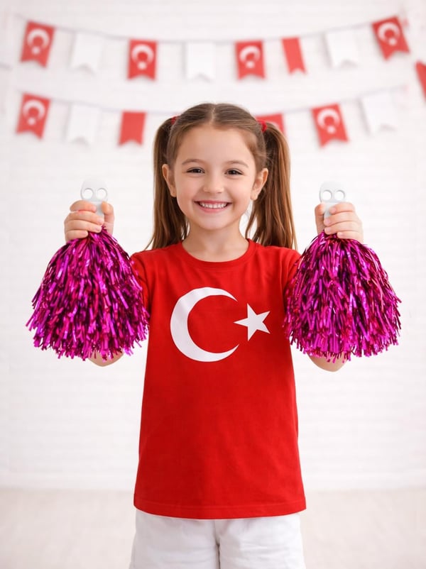Metalik Ponpon Fuşya 2'li - Diğer Aksesuarlar | Parti Adresi
