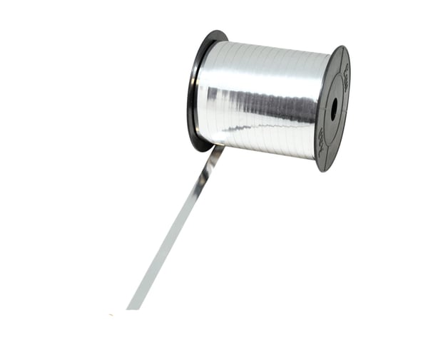 METALİK RAFYA 8 MM 200 MT GÜMÜŞ RENK