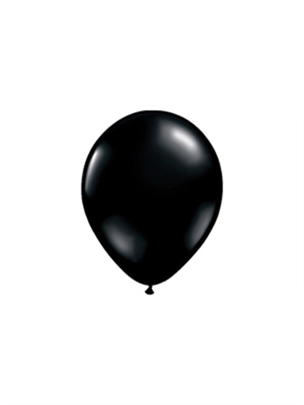 Metalik Siyah Balon 10'lu 12''