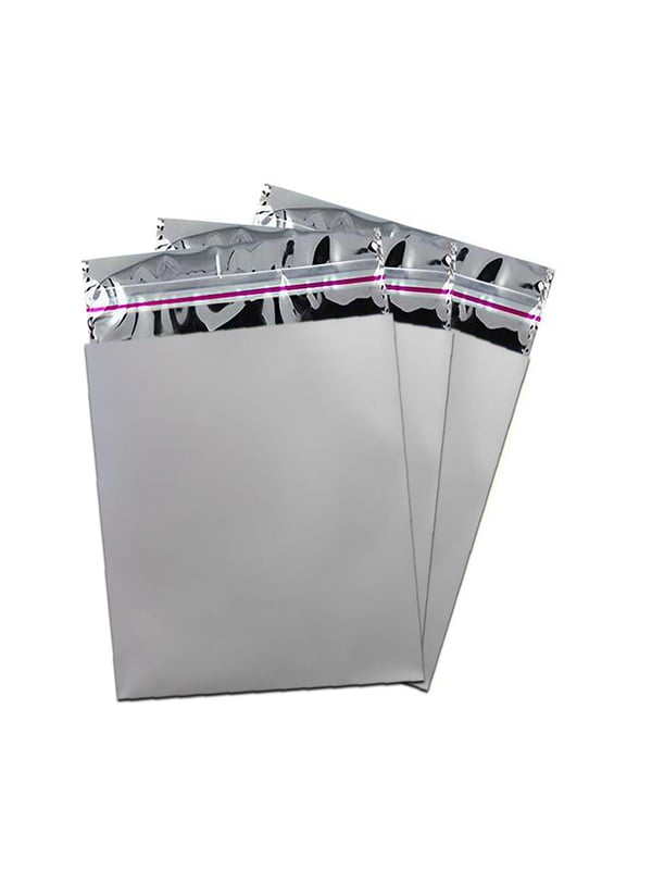 Metalize Poşet Lüks 35X50 Cm 50'Li Gümüş