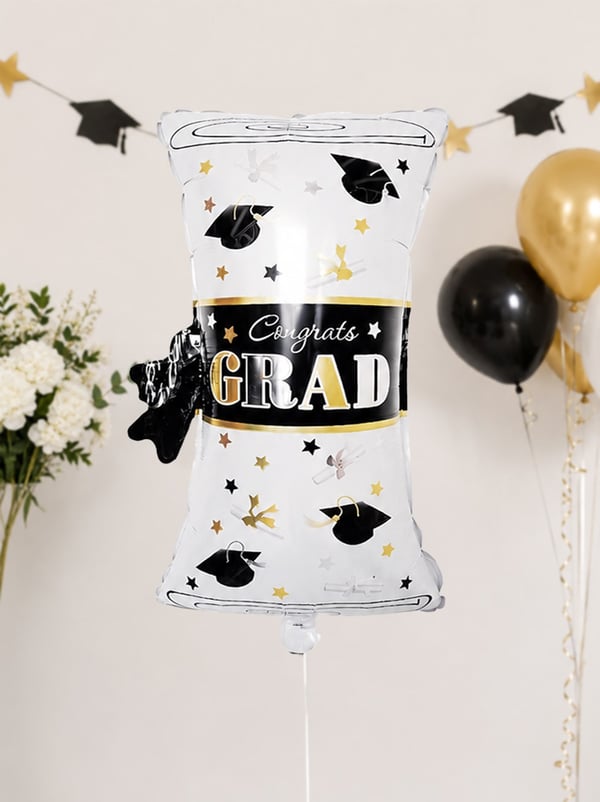 Mezuniyet Partisi Diploma Tasarımlı Folyo Balon Parti Dekoru 66 cm - Mezuniyet Partisi | Parti Adresi