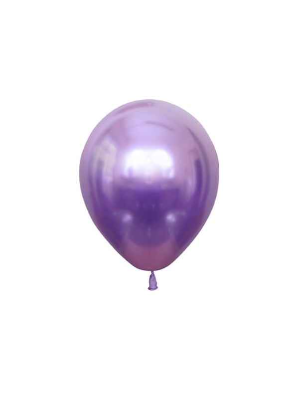 Mor Krom Balon 12 inc 50'li - Krom Balon | Parti Adresi
