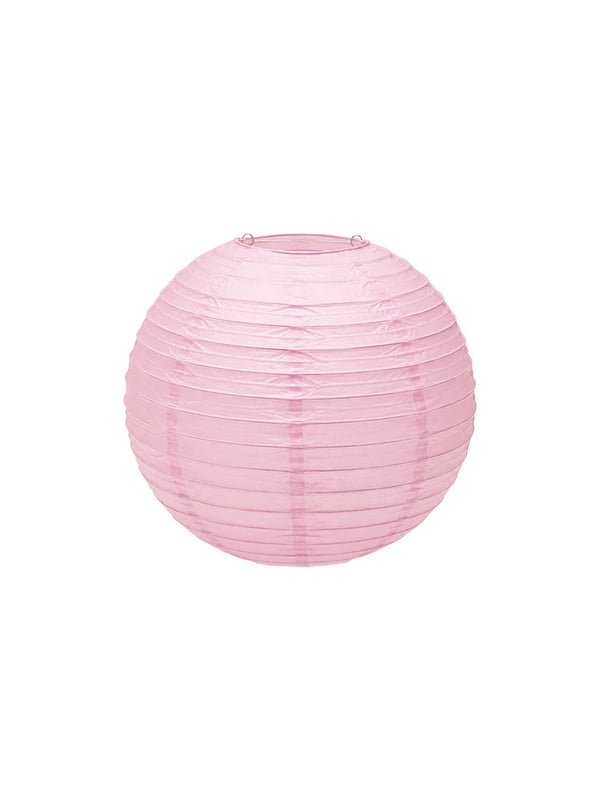 Pembe Japon Feneri Kağıt Süs Dekoratif Parti Feneri 25 cm - Kağıt Süsler | Parti Adresi