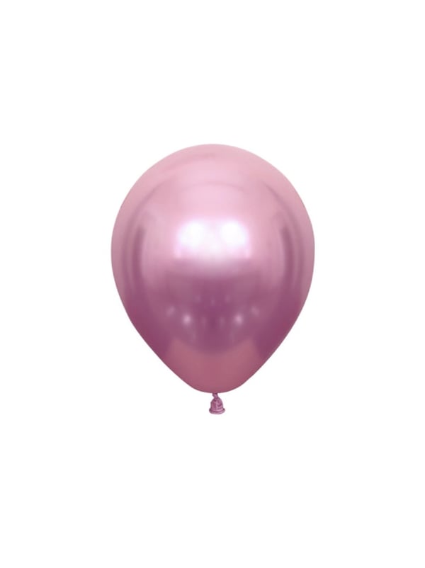 Pembe Krom Balon 12 inc 50'li - Krom Balon | Parti Adresi