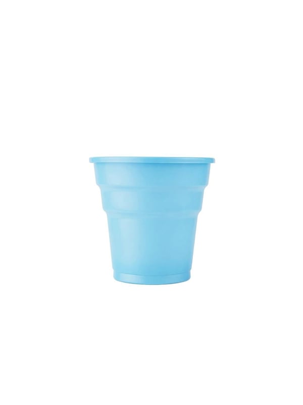 Plastik Bardak Açık Mavi Renk 25'Li - Plastik Bardaklar | Parti Adresi