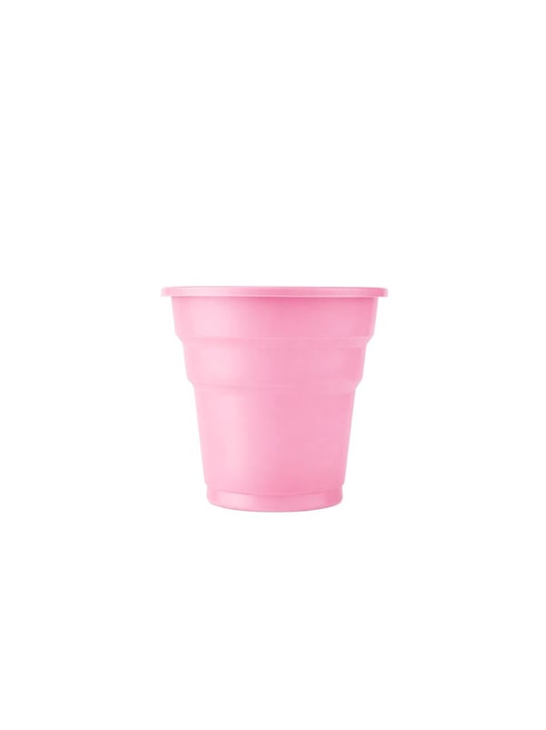 Plastik Bardak Pembe Renk 25'Li - Plastik Bardaklar | Parti Adresi