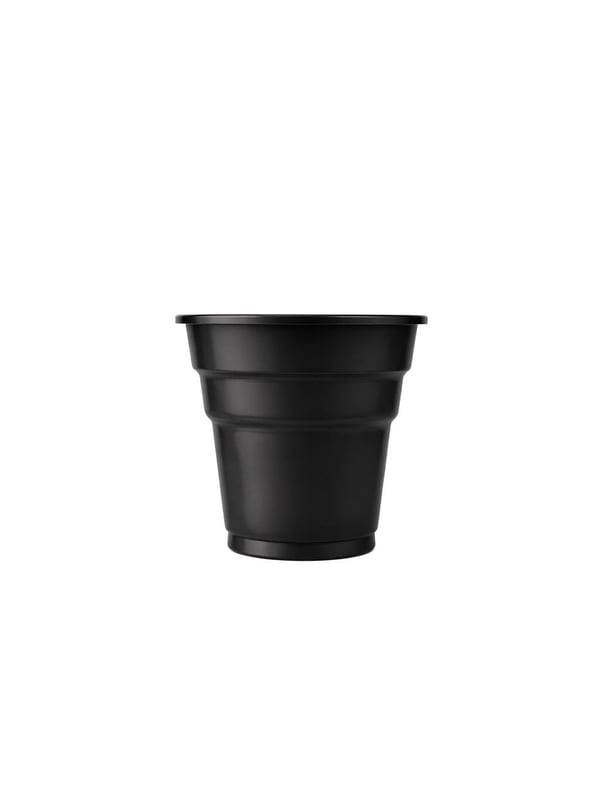 Plastik Bardak Siyah Renk 25'Li - Plastik Bardaklar | Parti Adresi