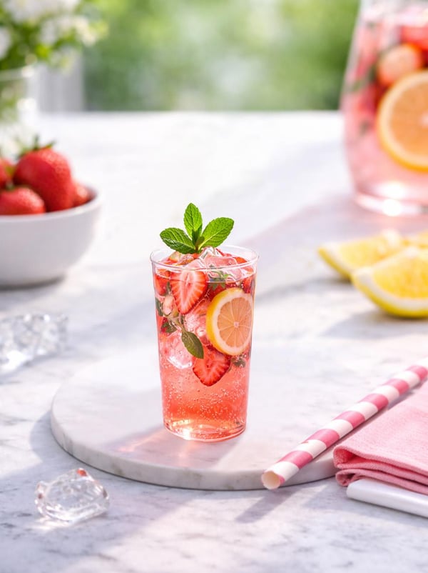 Plastik Kokteyl Sunum Bardağı Şeffaf 80 cc 6'lı - Plastik Bardaklar | Parti Adresi