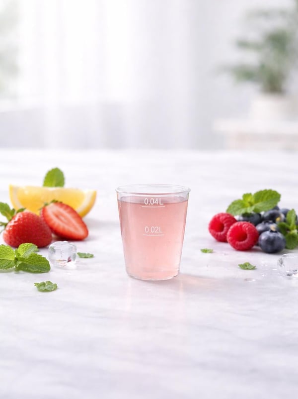 Plastik Shot Bardağı Mini Bardak 40 cc 20'li - Plastik Bardaklar | Parti Adresi