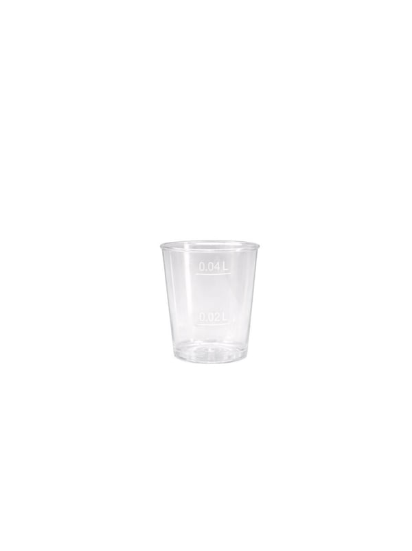 Plastik Shot Bardağı Mini Bardak 40 cc 20'li - Plastik Bardaklar | Parti Adresi
