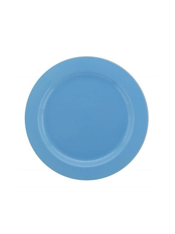 Plastik Tabak 23 Cm Mavi 10'Lu