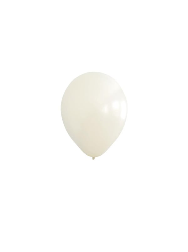 Retro Beyaz Lateks Mini Balon 5 inc 12 cm 100'lü - Retro Balon | Parti Adresi