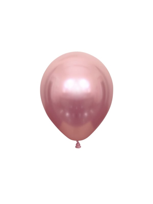 Rose Gold Krom Balon 12 inc 50'li - Krom Balon | Parti Adresi