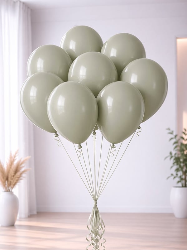 Taş Rengi Retro Balon 12 inc 100'lü - Retro Balon | Parti Adresi