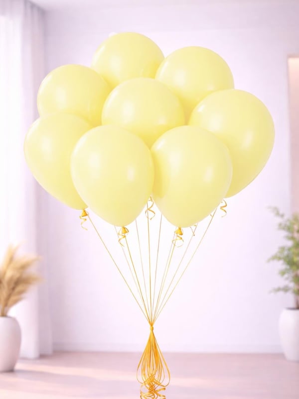 Vanilya Balon 10'Lu 12