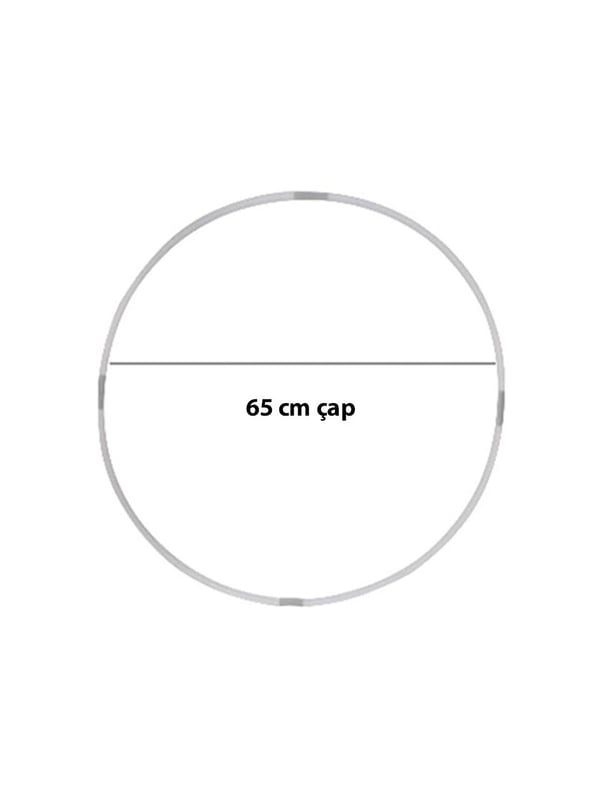 Yuvarlak Balon Standı Çember 65 Cm.