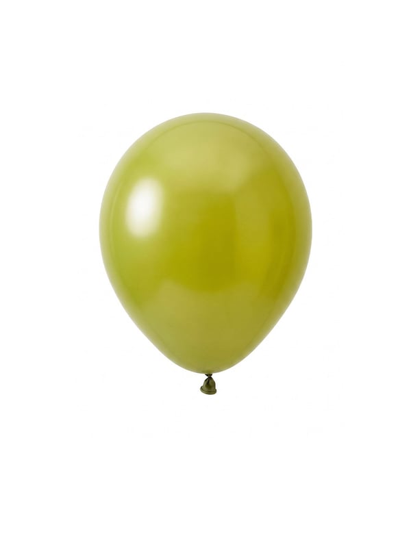 Zeytin Yeşili Renk Balon 12 inc 10'Lu  - Retro Balon | Parti Adresi