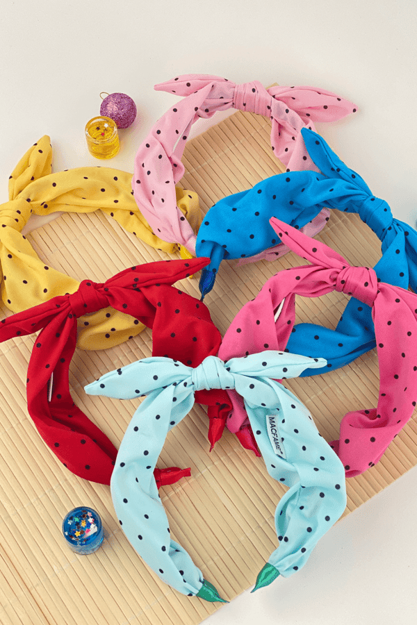 Light Pink Bow Tie Headband Pattern