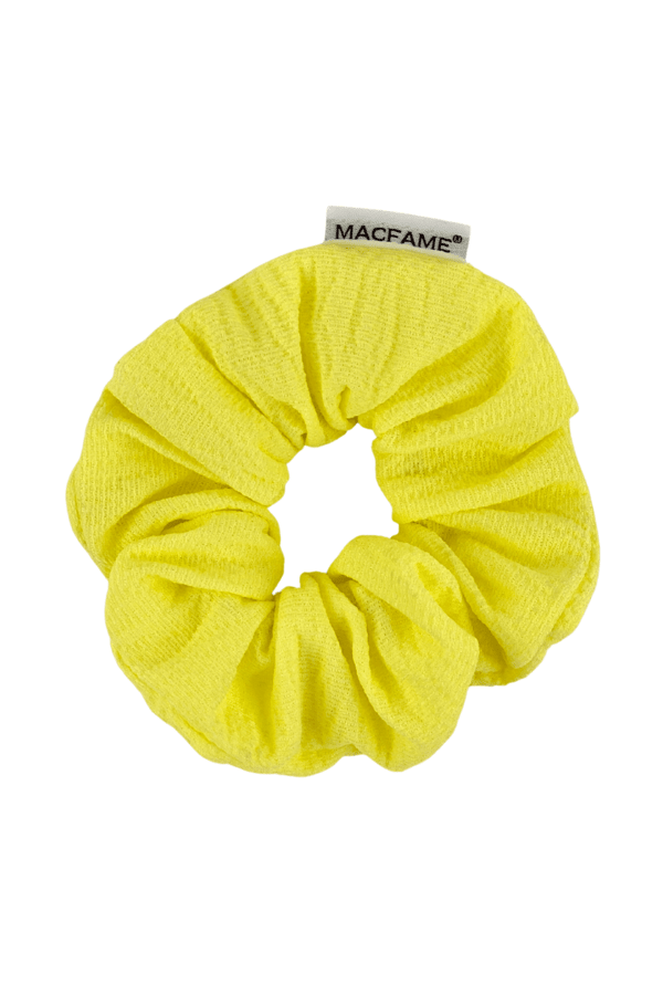 Scrunchie Apple Watch Band Yellow- with Scrunchie