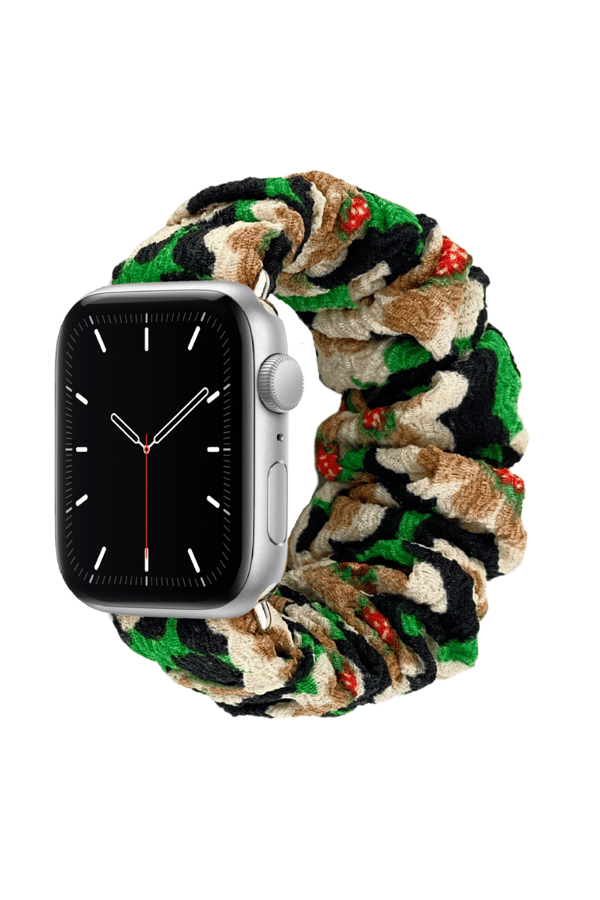 Scrunchie Apple Watch Band Floral