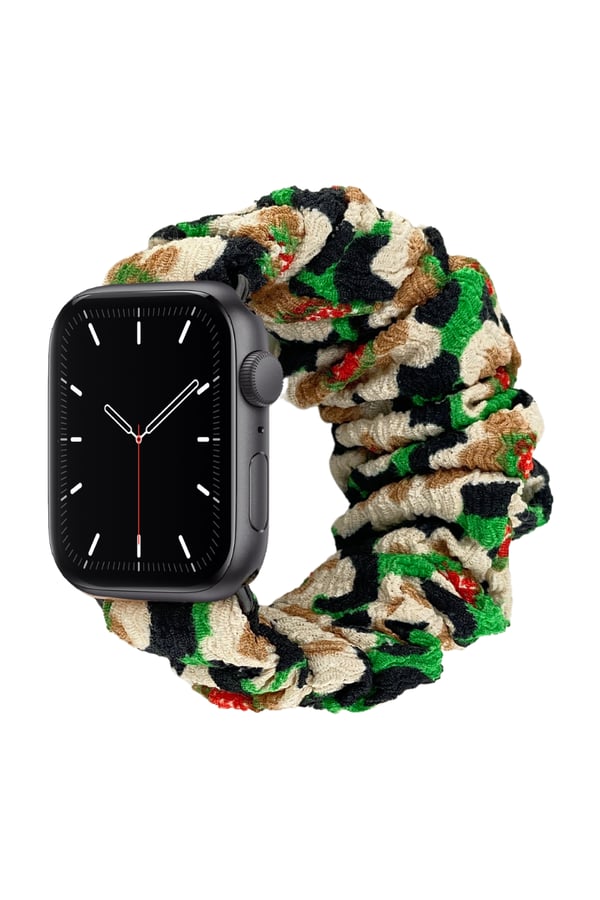 Scrunchie Apple Watch Band Floral