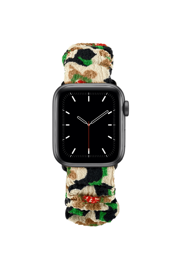 Scrunchie Apple Watch Band Floral