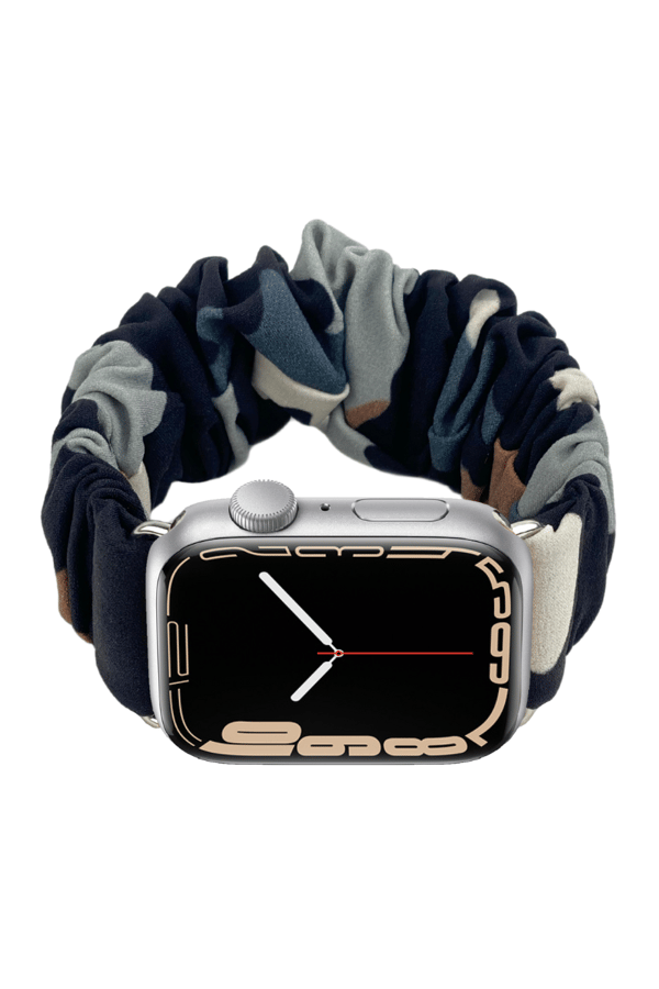 Scrunchie Apple Watch Band Camouflage