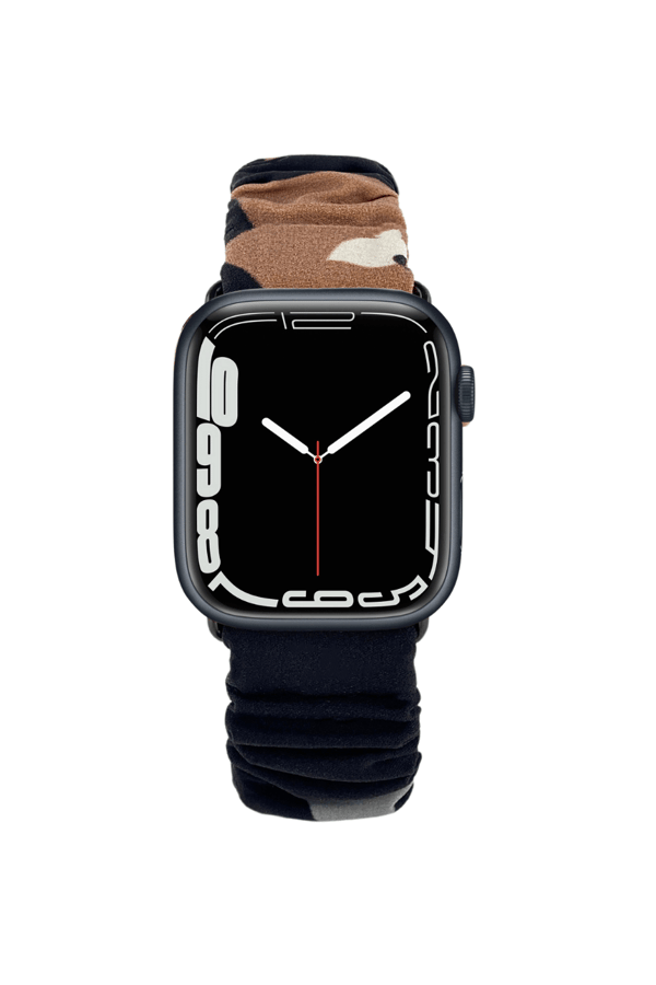 Scrunchie Apple Watch Band Camouflage