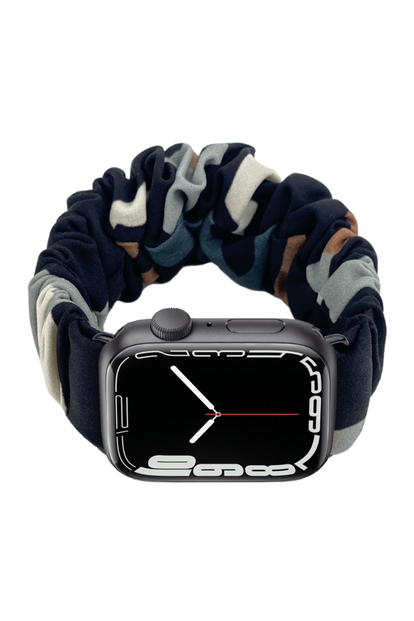 Scrunchie Apple Watch Band Camouflage