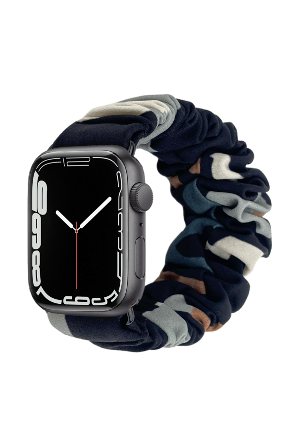 Scrunchie Apple Watch Band Camouflage